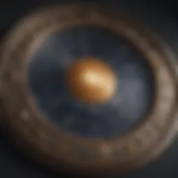 Astrological chart displaying various signs and houses