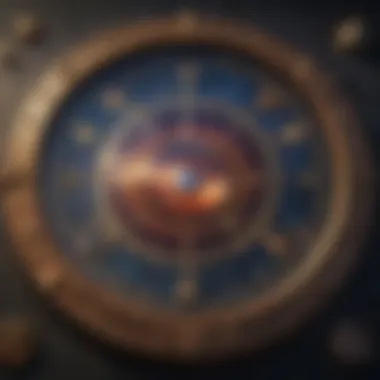 Exploring the Astrological Chart Astrological chart with celestial symbols