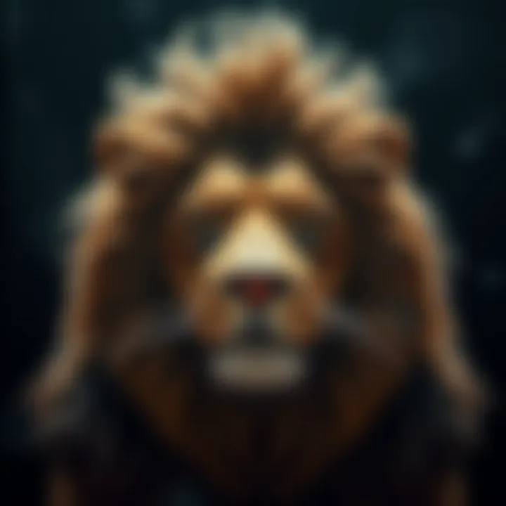 Visual interpretation of Leo's dynamic energy