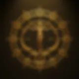 Celestial alignment representing Libra