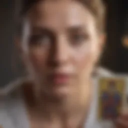 Tarot card representing emotional depth for Cancer