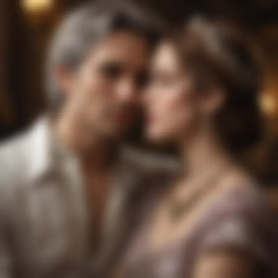 Symbolic representation of marital discord