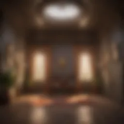 A serene space for meditation and reflection