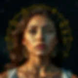 Astrological symbols representing compatibility