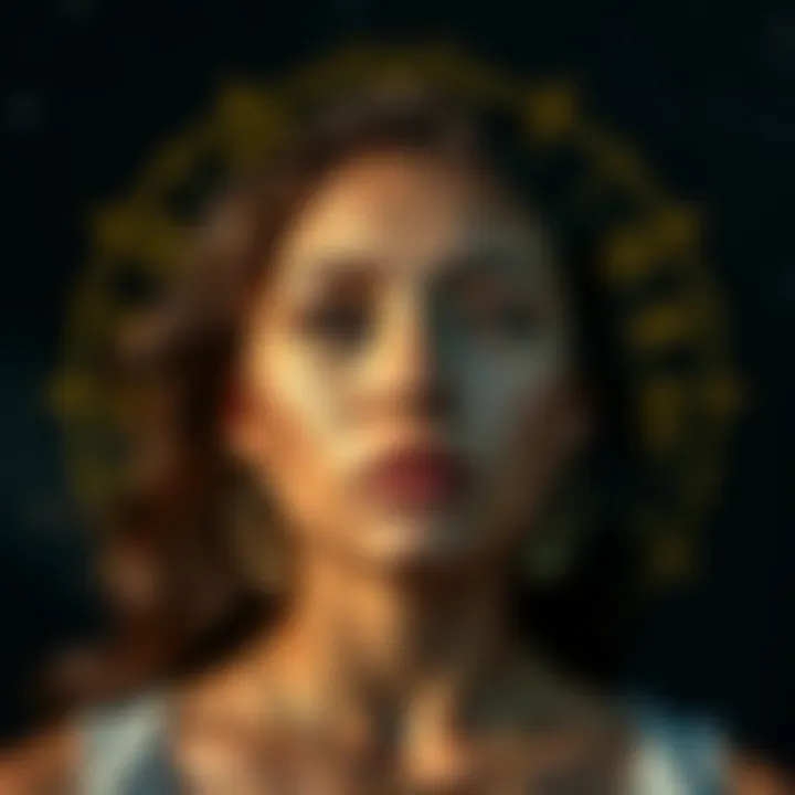 Astrological symbols representing compatibility