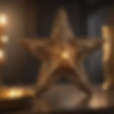 Elegant visualization of the Star card reflecting hope and inspiration