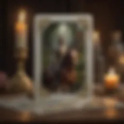 A detailed illustration of the Rider-Waite-Smith Tarot card layout