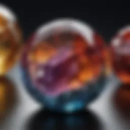 A collection of gemstones associated with the Taurus zodiac sign, showcasing their unique colors and textures.