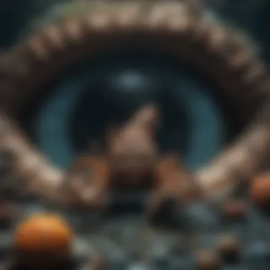 Mysterious Depths of Scorpio A deep ocean scene symbolizing the mysterious depth of Scorpio's personality.