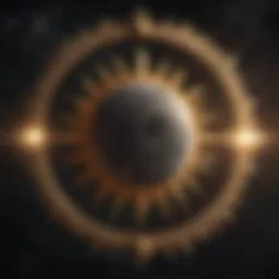 Celestial alignment representing Gemini Sun and Moon signs