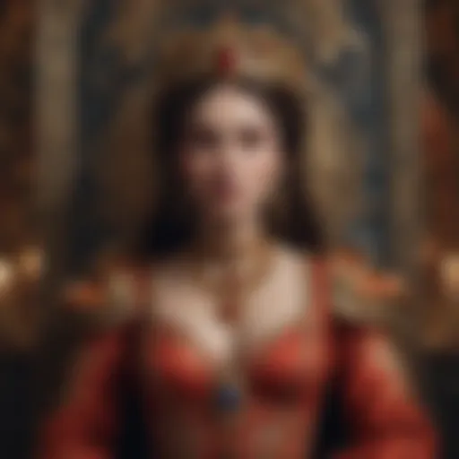 The Empress tarot card showcasing its intricate symbolism