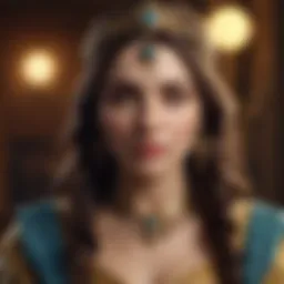 A virtual tarot card reading session highlighting digital interaction