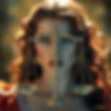 Libra's Compatibility with Other Signs Illustration depicting the compatibility of Libra with other zodiac signs