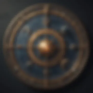 Celestial Mapping of Zodiac Signs A celestial map illustrating zodiac signs