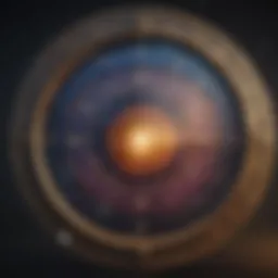 Astrological chart reflecting zodiac signs compatibility