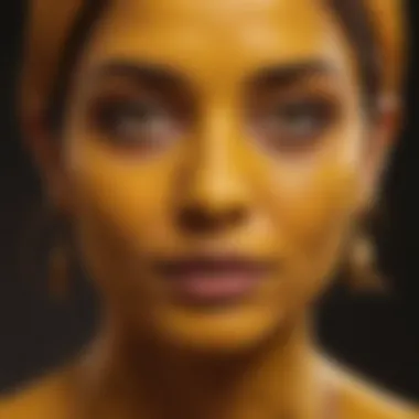 Vibrant turmeric roots and powder showcasing its rich color and texture
