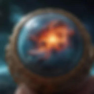Astrological Interpretation: The Role of Nebulae A close-up of an astrological interpretation featuring nebulae