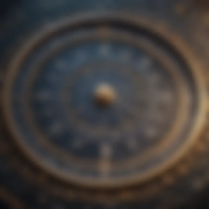 User interacting with a personalized zodiac chart interface