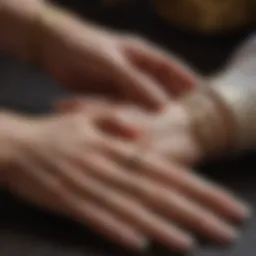 Detailed analysis of marriage lines on a palm