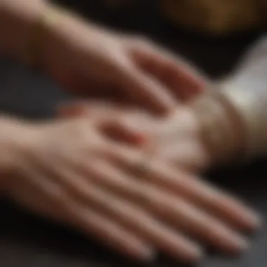 In-Depth Examination of Marriage Lines Detailed analysis of marriage lines on a palm