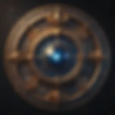 The Interconnection of Astrological Signs Astrological signs interconnected in a starry background