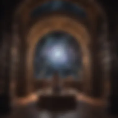 The Cosmic Library of Knowledge A cosmic library symbolizing the Akashic Records