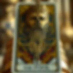 Symbolic representation of the Fool tarot card