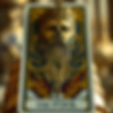 Symbolic representation of the Fool tarot card