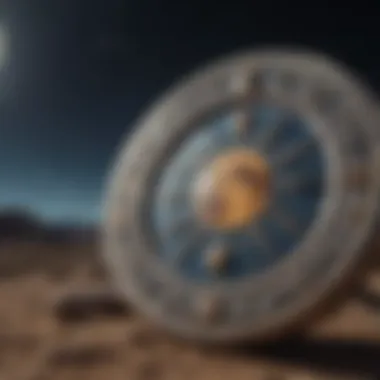 Astrological Symbols Aligned with the Moon