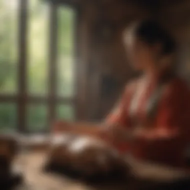 Historical Roots of Reiki Historical depiction of Reiki practitioners in a serene setting