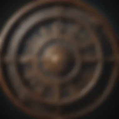 Zodiac wheel showcasing various signs