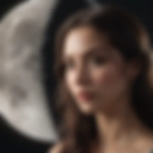 Celestial moon phases showcasing influence on emotions