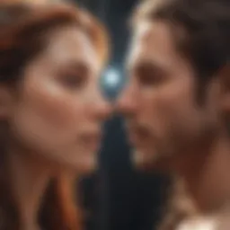 Symbolic representation of twin flame connections