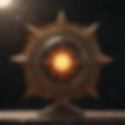 Celestial alignment representing Sun, Moon, and Rising signs
