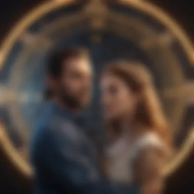 Symbolic representation of astrological compatibility