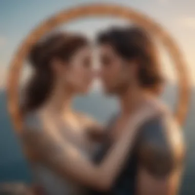 Zodiac Signs and Their Impact on Relationships Illustration of the connections between zodiac signs and personal relationships.