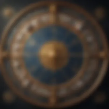 Exploring the Full Zodiac Chart Detailed representation of a full zodiac chart with various astrological symbols.