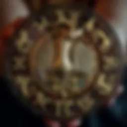 Astrological symbols representing the twelve zodiac signs