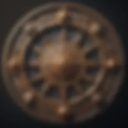 A captivating illustration of the zodiac wheel showcasing all twelve signs