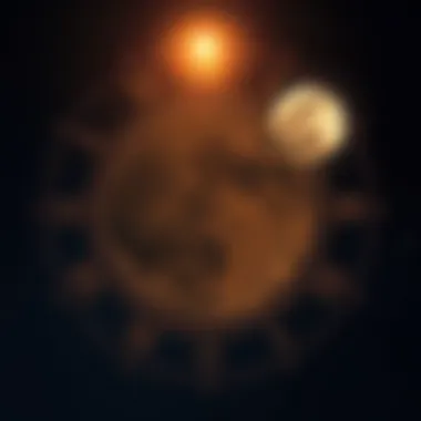 Celestial Influences on Personality Celestial bodies representing moon and rising signs
