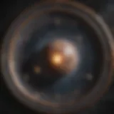 Celestial map showcasing planetary positions